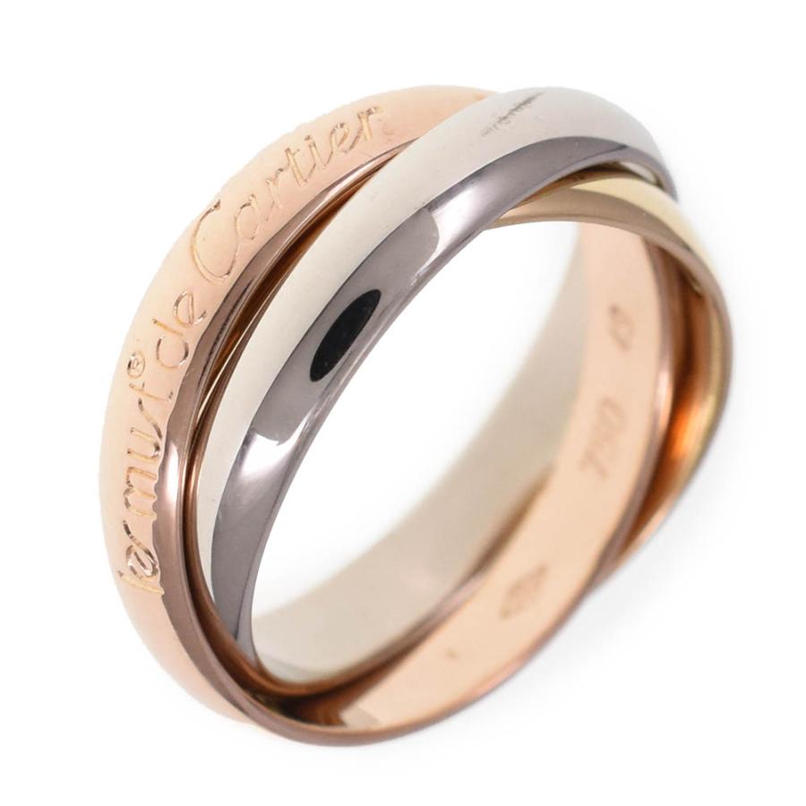 Cartier（カルティエ） トリニティ 3連リング サイズ49/JP9 K18