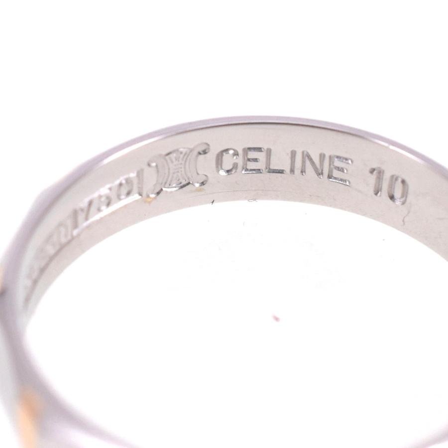 CELINE（セリーヌ） リング サイズ50/JP10 K18YG/Pt850 レディース S