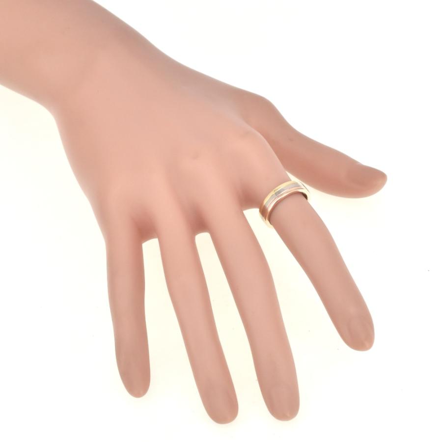 【新品仕上げ】 カルティエ　ヴァンドーム　スリーゴールド　リング　50　10号 Cartier（カルティエ） ヴァンドーム リング サイズ50/JP10 K18 スリー
