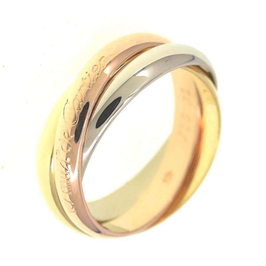 Cartier カルティエ CARTIER トリニティ 3連リング サイズ55