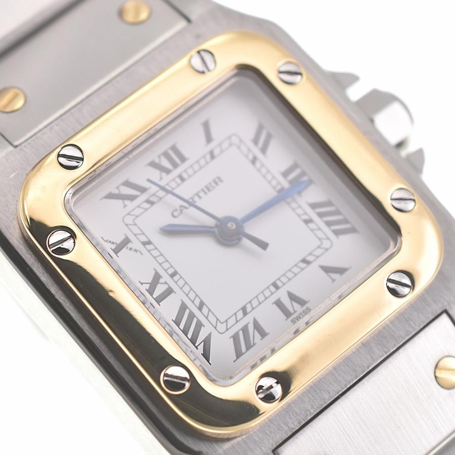 カルティエ CARTIER サントスガルベSM 自動巻き レディース _952358 カルティエ Santos Galbee サントスガルベ SM [クォーツ cal.157