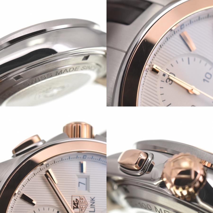 TAG HEUER（タグ・ホイヤー） TAG HEUER CAT2050.FC6322 リンク クロノ K18PG ベゼル 自動巻き メンズ ...