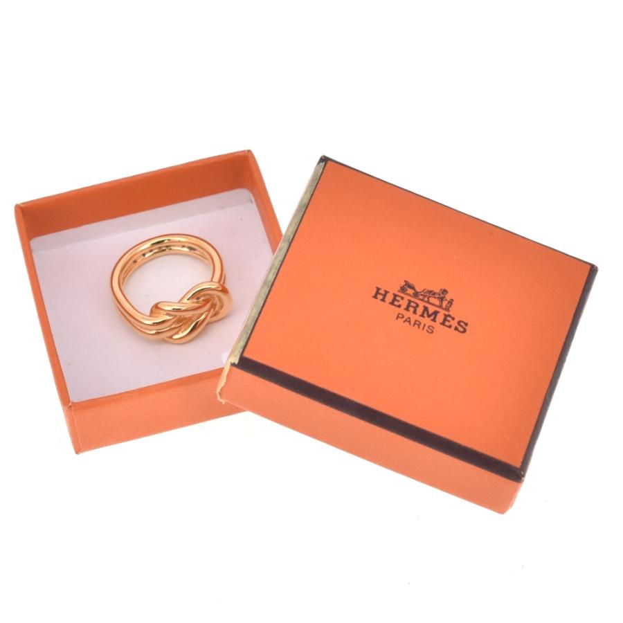 HERMES エルメス　アタメ　スカーフリング　ゴールド　共箱入り HERMES（エルメス） アタメ スカーフリング レディース 箱付き T