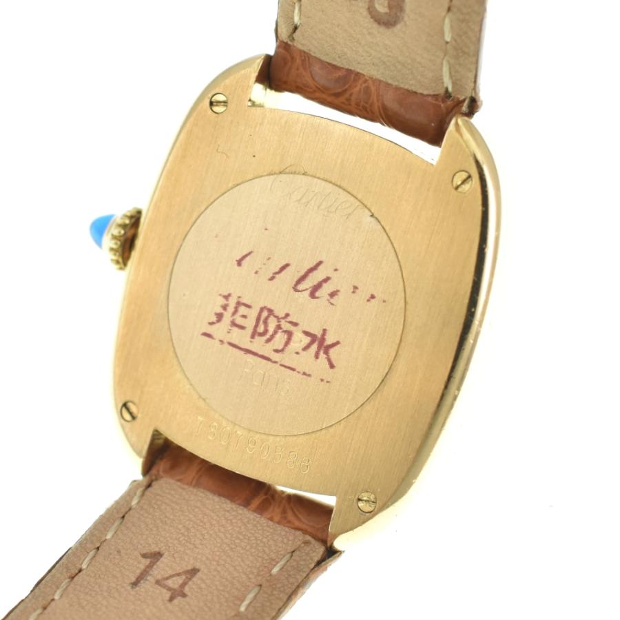 Cartier（カルティエ） ゴンドーロ 希少モデル K18/レザー 手巻き