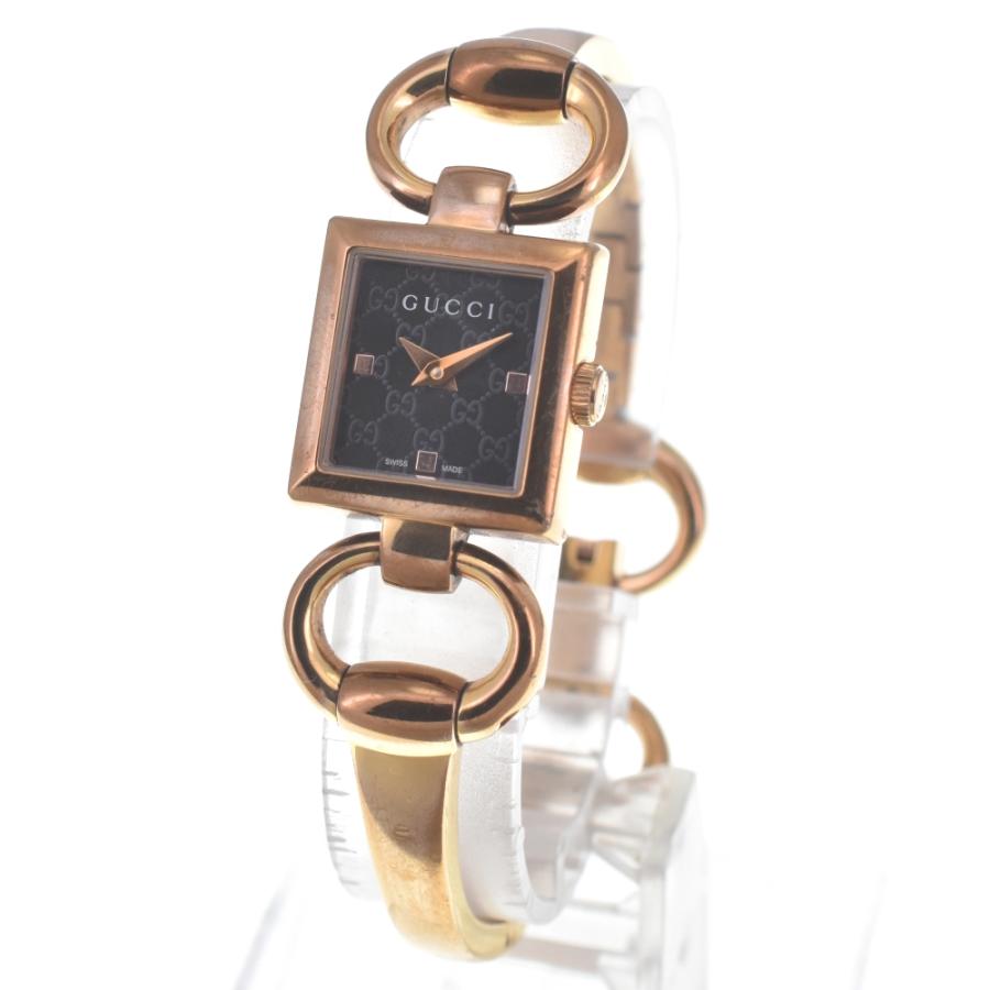 動作品　グッチ　120　トルナヴォーニ レディース　腕時計　ゴールド　クオーツ GUCCI グッチ 120 トルナヴォーニ GP クォーツ レディース 良品