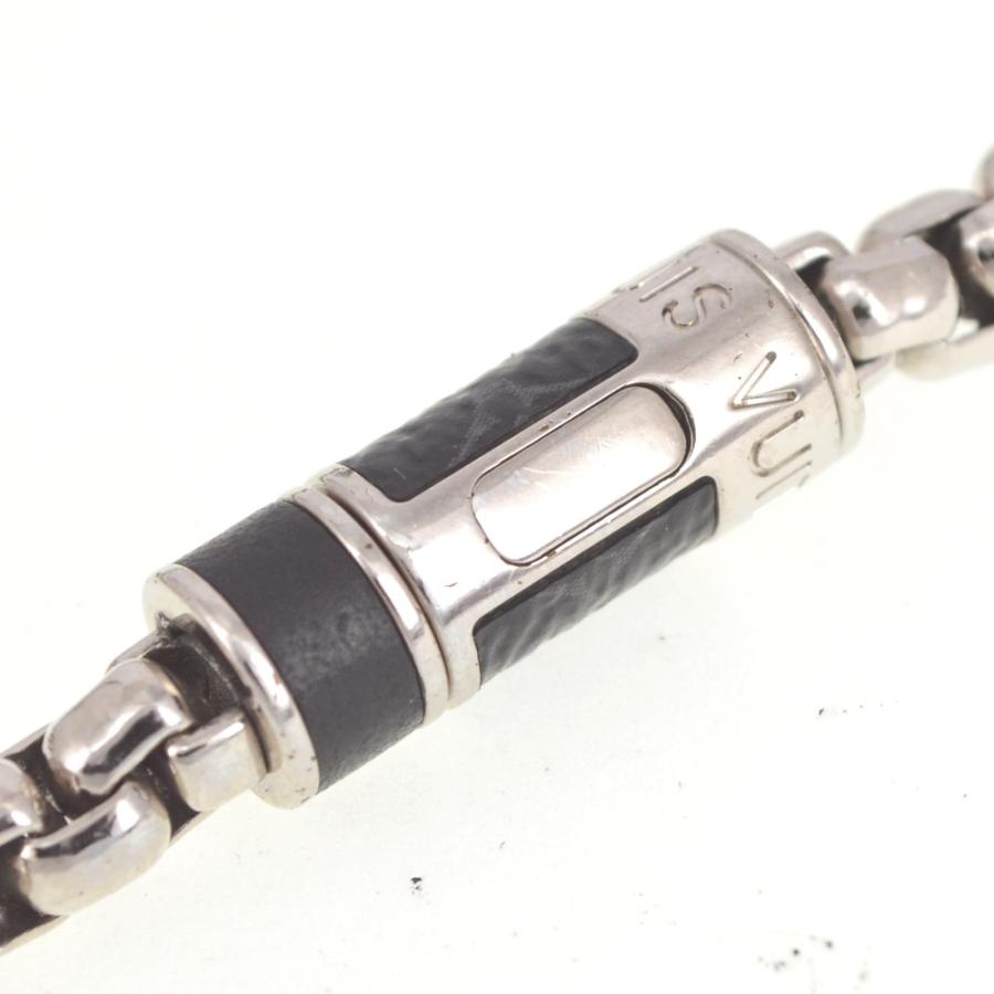 Louis Vuitton ブレスレット M63107 モノグラム エクリプス Louis Vuitton】ルイヴィトン『ブレスレット・チェーン