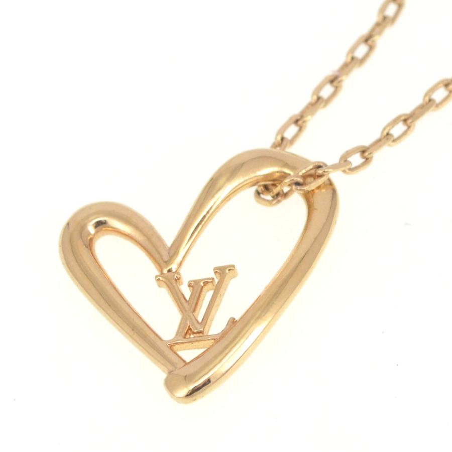 ルイヴィトン ロゴ ハートネックレス M00465 LOUIS VUITTON（ルイ・ヴィトン） LOUIS VUITTON M00465 ネックレス