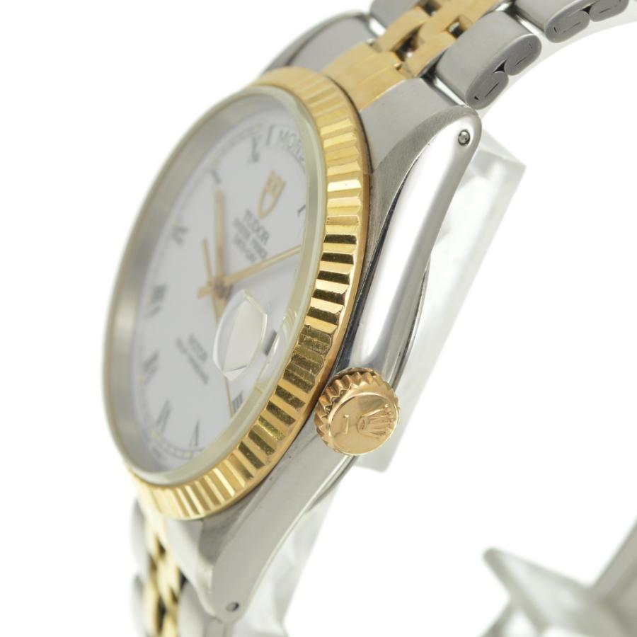 値下 チューダー TUDOR 76213 プリンスデイデイト SS/YG/GP 自動巻き