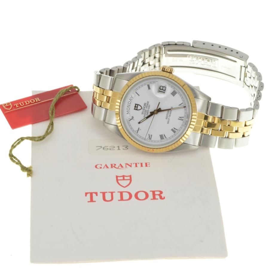 値下 チューダー TUDOR 76213 プリンスデイデイト SS/YG/GP 自動巻き