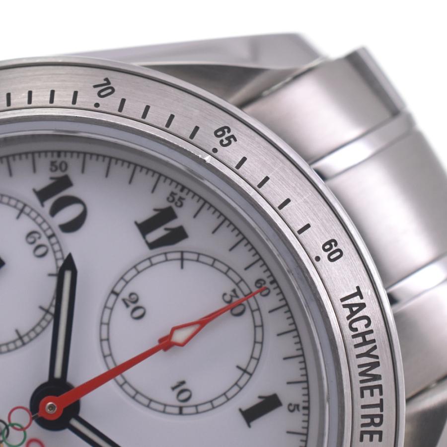 値下 オメガ OMEGA 323.10.40.40.04.001 スピードマスター オリンピック コレクション クロノグラフ 自動巻き メンズ 美品 R#141419 | OMEGA | 07