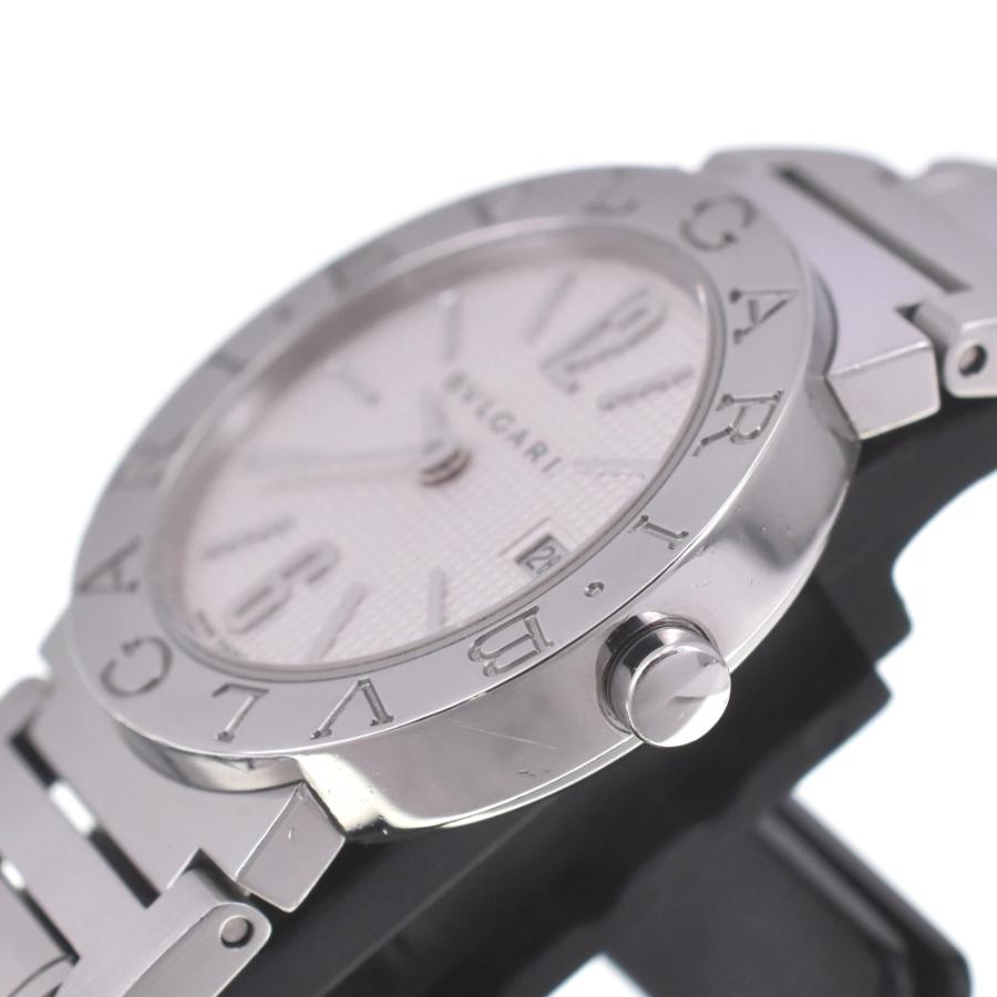 ブルガリ腕時計　BVLGARI BB26SS ブルガリブルガリデイト白文字盤 BVLGARI（ブルガリ） 値下 BVLGARI BB26SS ブルガリブルガリ デイト