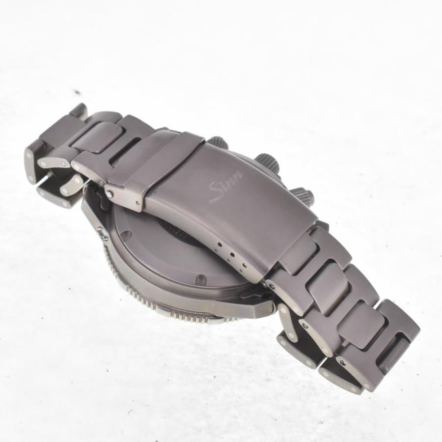Sinn（ジン） 値下 Sinn 203.TI ダイバーズ クロノグラフ デイデイト