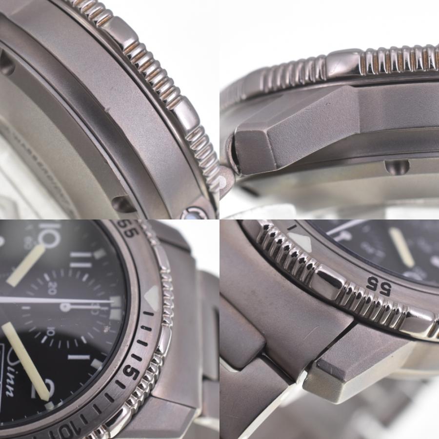 Sinn（ジン） 値下 Sinn 203.TI ダイバーズ クロノグラフ デイデイト