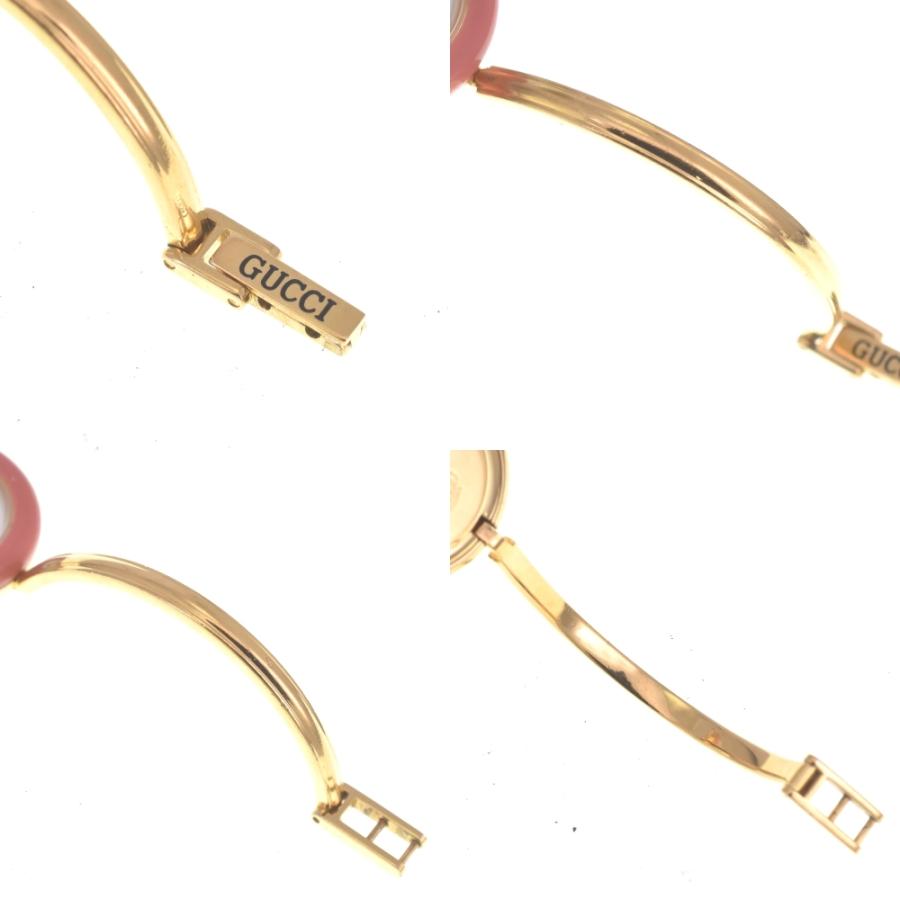 グッチ　チェンジベゼル　リング GUCCI グッチ 11/12 チェンジベゼル GP クォーツ レディース R