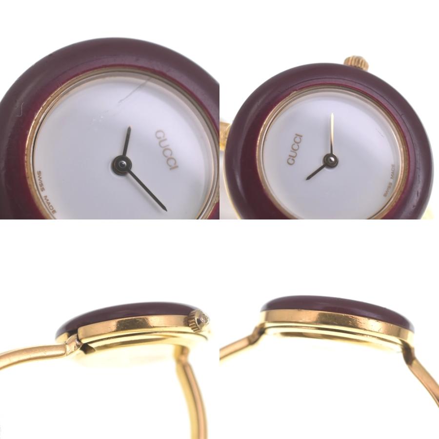 GUCCI ベゼルウォッチ チェンジベゼル 11/12.2 クオーツ 腕時計 GUCCI/グッチ】 11/12.2 チェンジベゼル6 コマ調整不可 腕時計