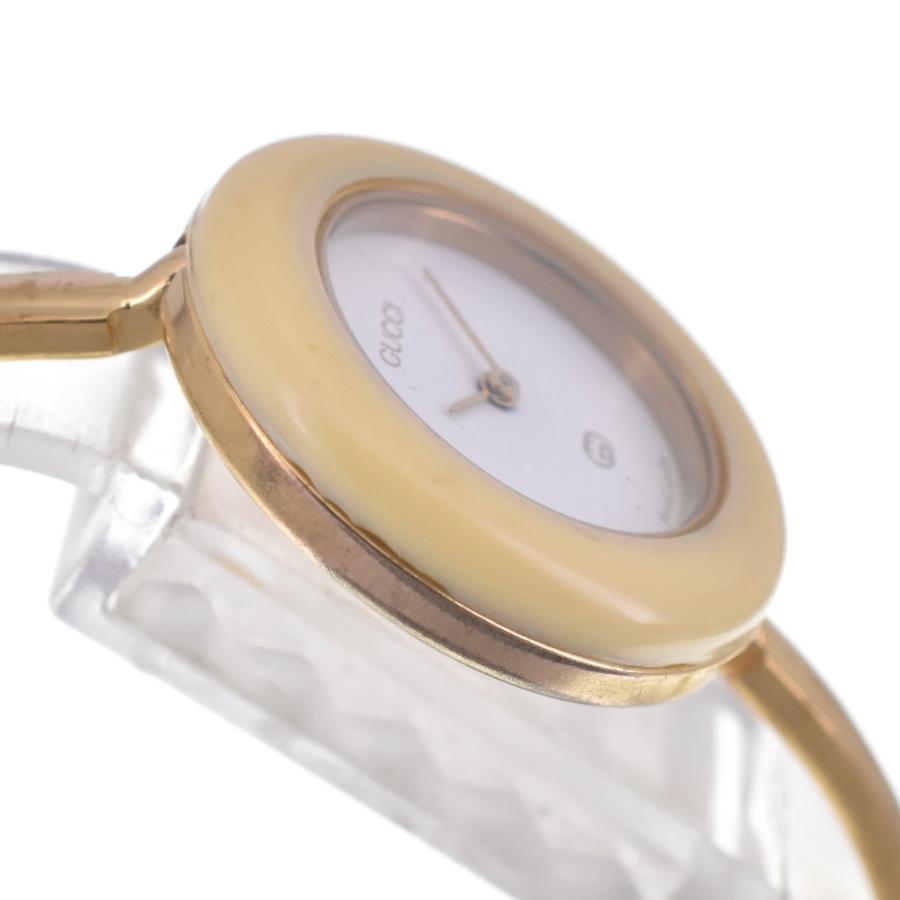 GUCCI グッチ 11/12 チェンジベゼル GP クォーツ レディース R#141523