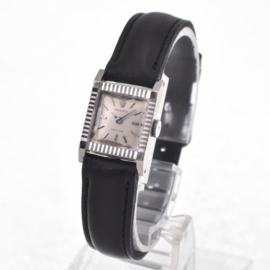 最終値下げ　ROLEX プレシジョン2157アフターダイヤ手巻きcal.1400 ROLEX（ロレックス） ROLEX 2157 プレシジョン K18WG Cal.1400 手巻き