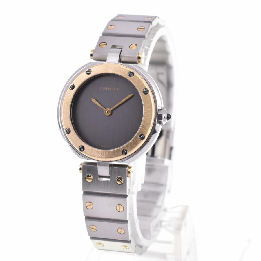 Cartier（カルティエ） サントス ヴァンドーム SM SS/K18YG クォーツ