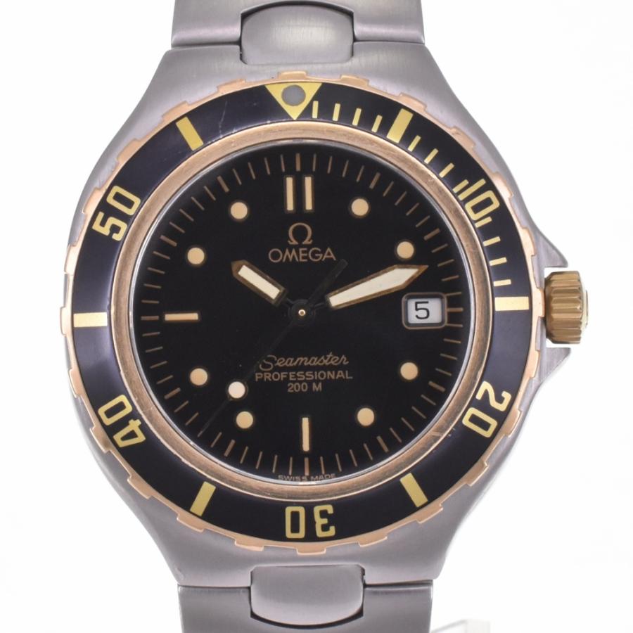 オメガシー OMEGA マスタープロフェッショナル 200m デイト YG 美品 OMEGA（オメガ） シーマスター プロフェッショナル 200M デイト YG