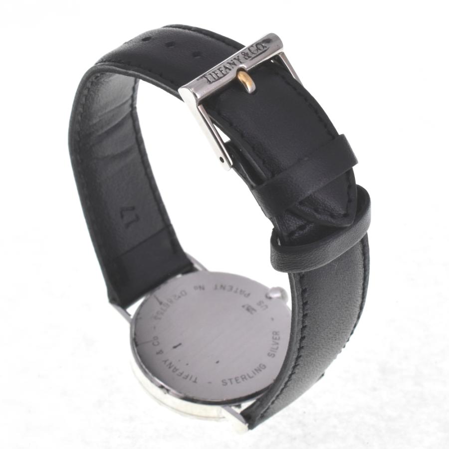 TIFFANY&Co.（ティファニー） アトラス M0640 SV925/レザー クォーツ