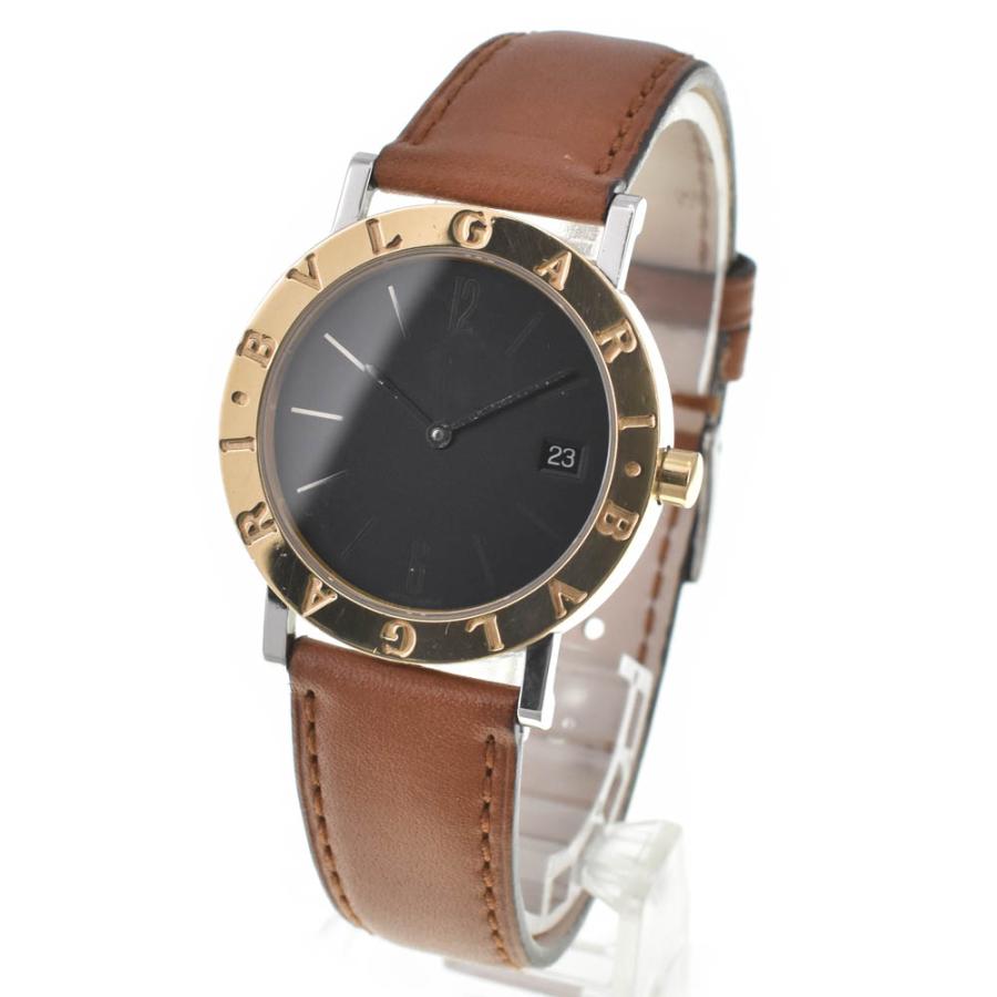 BVLGARI ブルガリ BB33SGLD ブルガリブルガリ デイト K18YG ベゼル  