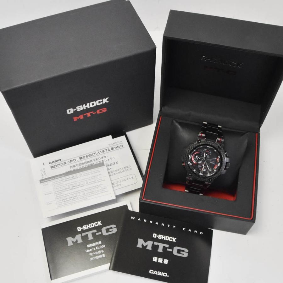 CASIO カシオ MTG-B1000XBD-1AJF G-SHOCK MT-G ソーラー電波 メンズ 美  