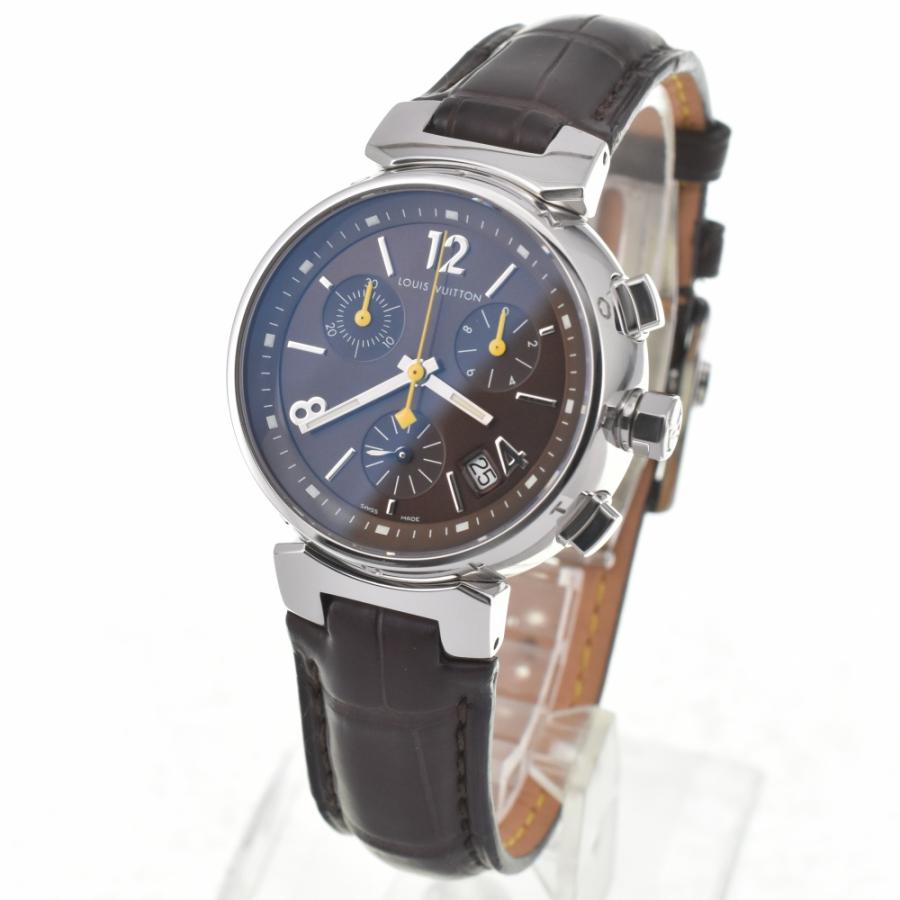LOUIS VUITTON ルイ・ヴィトン Q1321 タンブール クロノグラフ