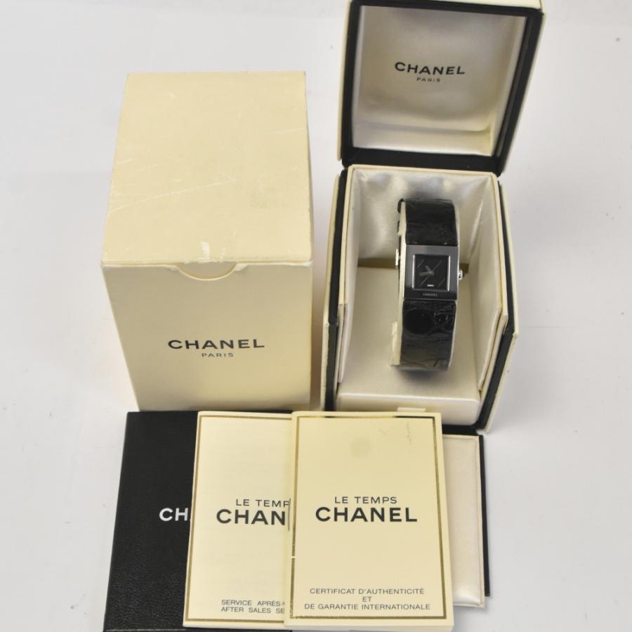 保証付きCHANELマトラッセレディース腕時計 CHANEL（シャネル） CHANEL H0118 マトラッセ SS/ レザー クォーツ