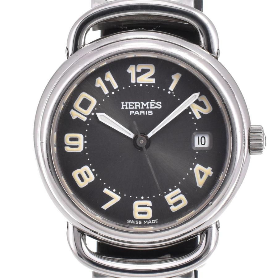 正規品　エルメス PU2.210 プルマン D-バックル デイト クォーツ HERMES（エルメス） 値下 HERMES PU2.210 プルマン D-バックル デイト