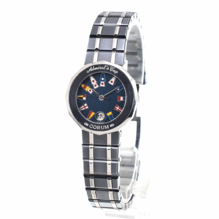 CORUM コルム 39.610.30V050 アドミラルズカップ ガンブルー デイト