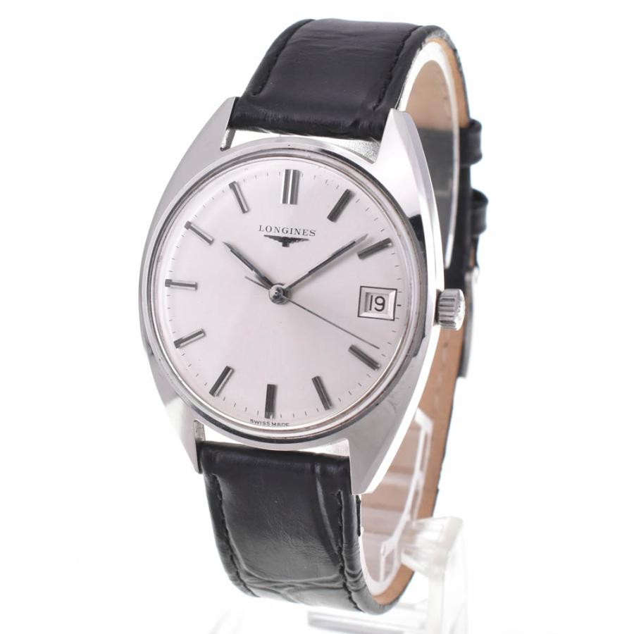 LONGINES ロンジン ヴィンテージ デイト SS/レザー 手巻き