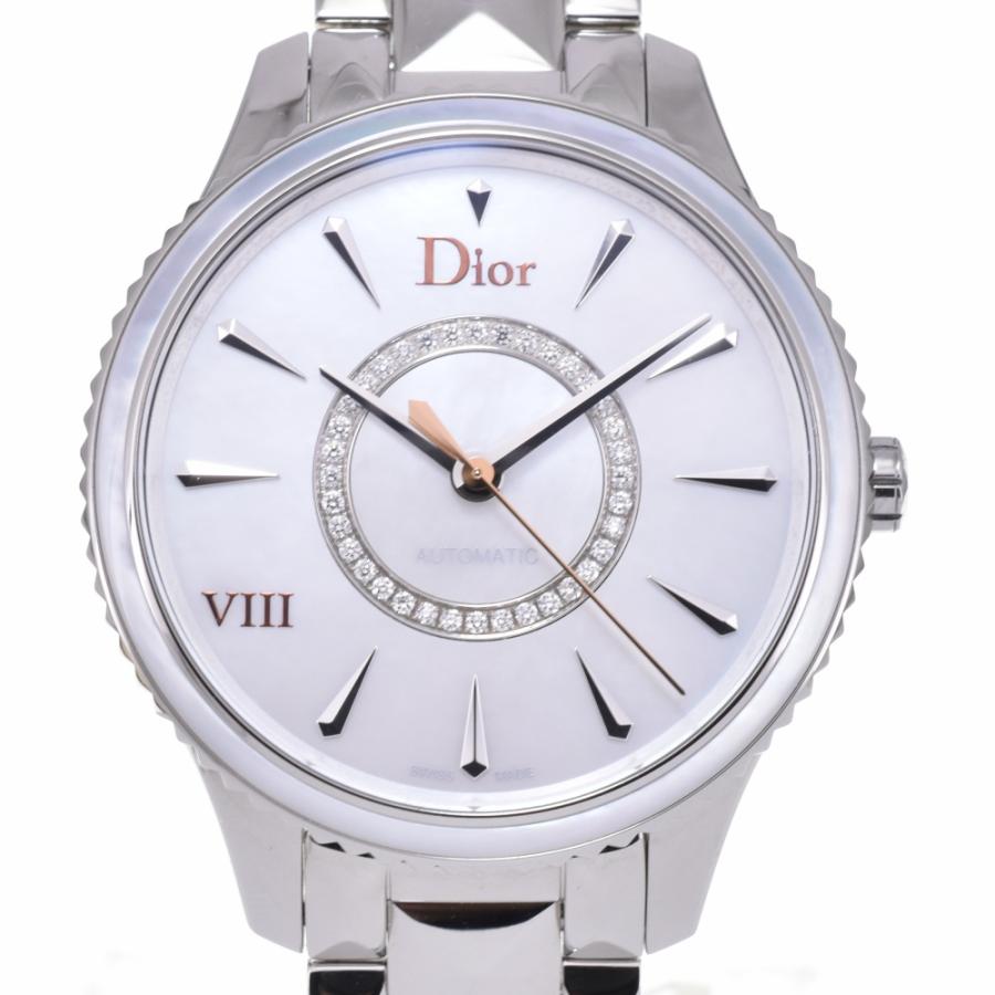 美品　ギャラ付　完備品　DIOR　ラディドゥ　ディオール　ダイヤ　シェル　時計 ディオール Dior CD153512M001 VIII ダイヤモンド&シェル ダイヤル