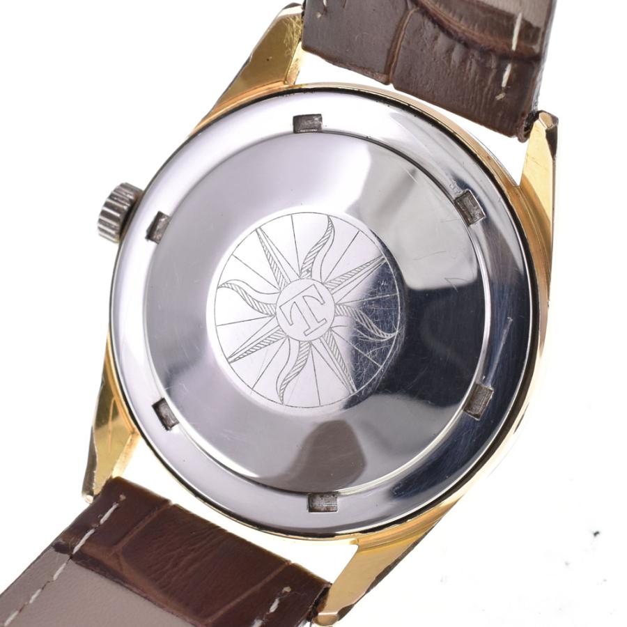 TISSOT（ティソ） 値下 ヴィンテージ シースター デイト GP/レザー