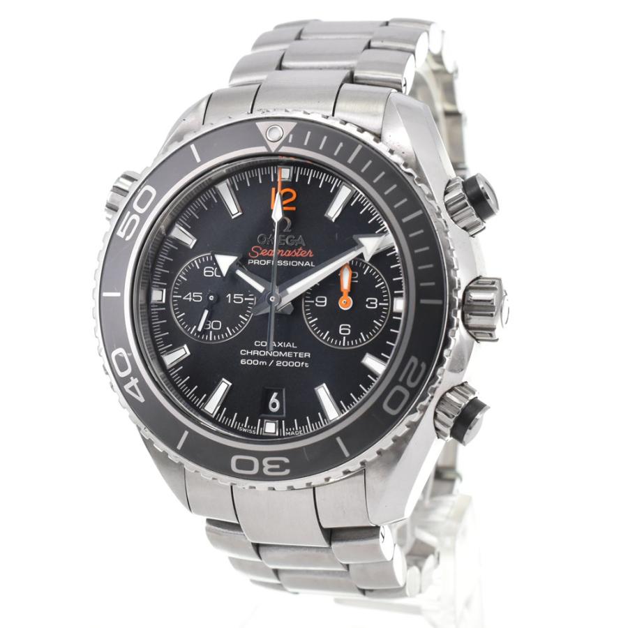値下 オメガ OMEGA 232.30.46.51.01.001 シーマスター プラネットオーシャン クロノグラフ 自動巻き メンズ 良品 O#143298 | OMEGA | 01