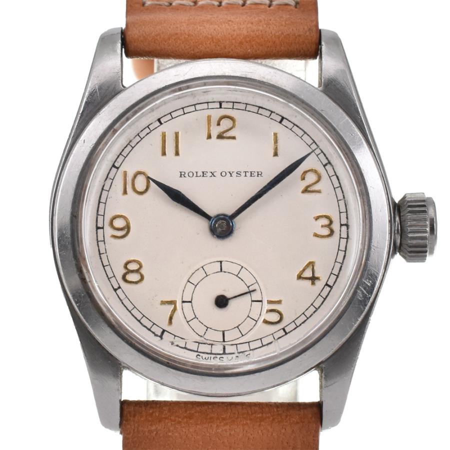 【az】ロレックス　ヴィンテージ 手巻き腕時計 本体 ROLEX（ロレックス） 値下 ヴィンテージ オイスター 1940年頃 Cal.10.1