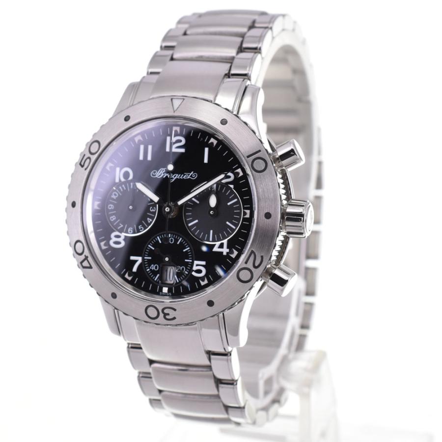 中古 ブレゲ Breguet 4820ST/D2/S76 ブラック レディース 腕時計 4820ST/D2/S76 ブラック Breguet（ブレゲ）トランスアトランティック