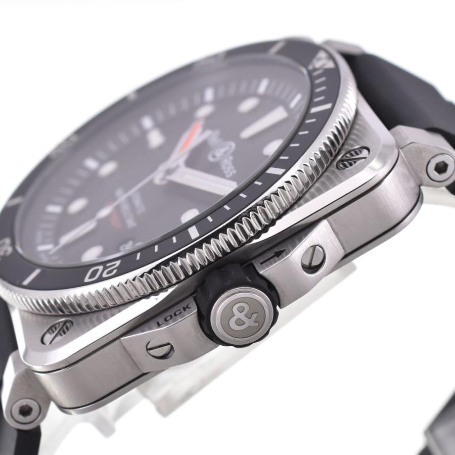 ベル&ロス Bell＆Ross BR03-92-D-BL-ST BR03-92-DIV 300M デイト 自動