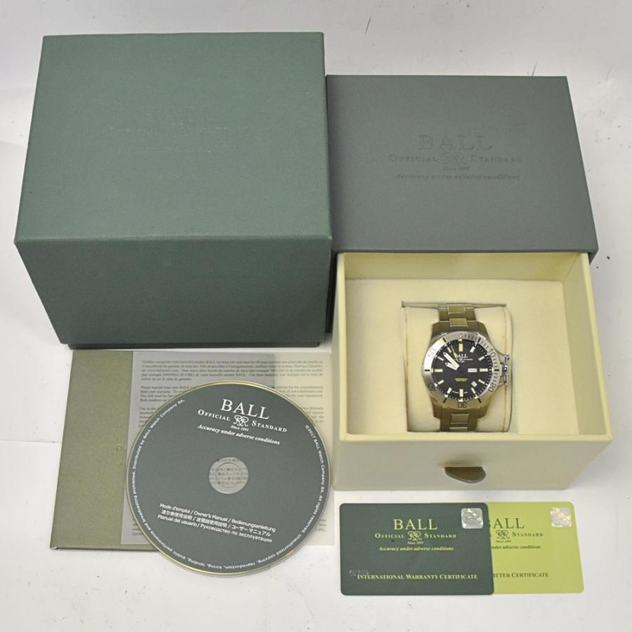 値下 ボールウォッチ BALLWATCH DM2276A-SCJ-BK エンジニア ハイドロカーボン サブマリン メンズ 良品 箱/保証書 P#143554の画像
