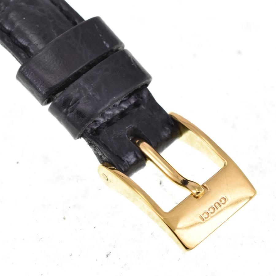 GUCCI（グッチ） GUCCI 3000L GP/レザー クォーツ レディース R#143628