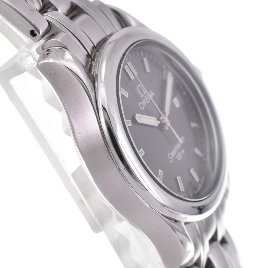 値下 オメガ OMEGA 2571.43 シーマスター デイト 120m クォーツ レディース 良品 A#143913の画像