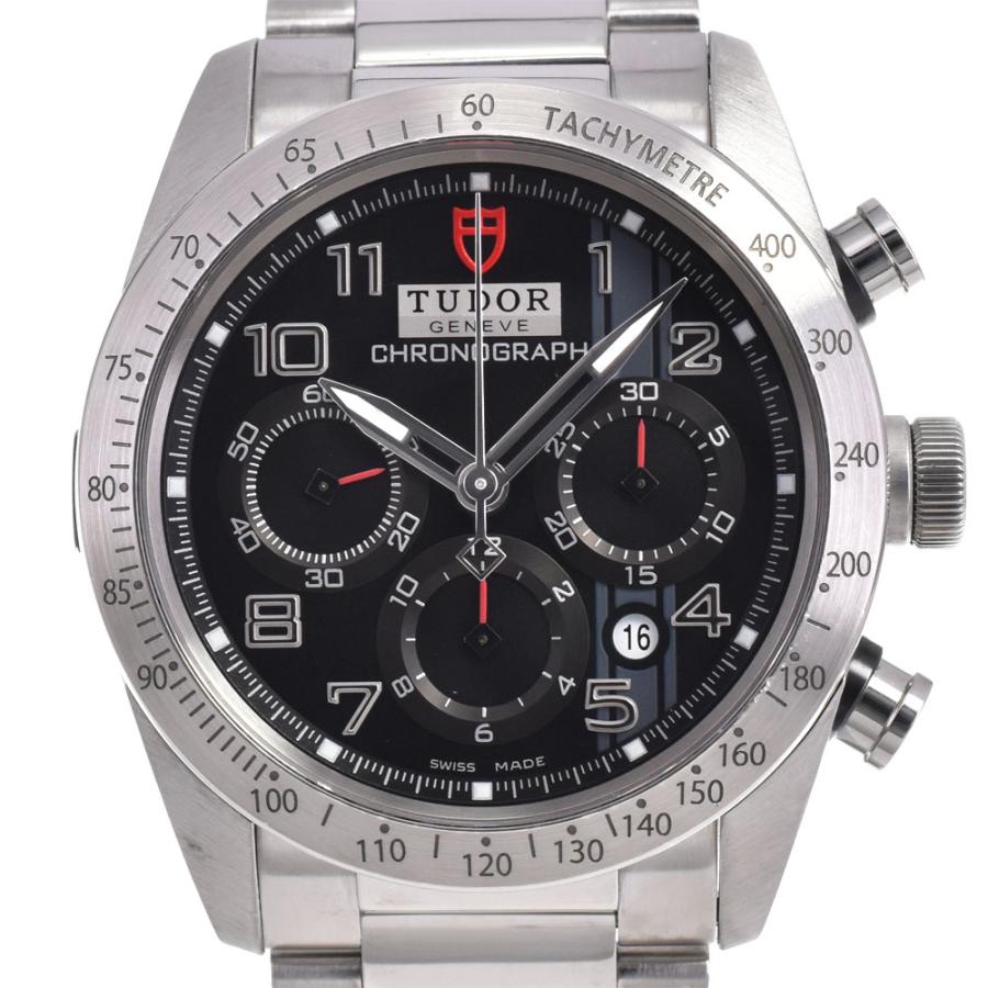 値下 チューダー TUDOR 42000 ファストライダー クロノグラフ デイト 自動巻き メンズ 良品 A#144044 ...