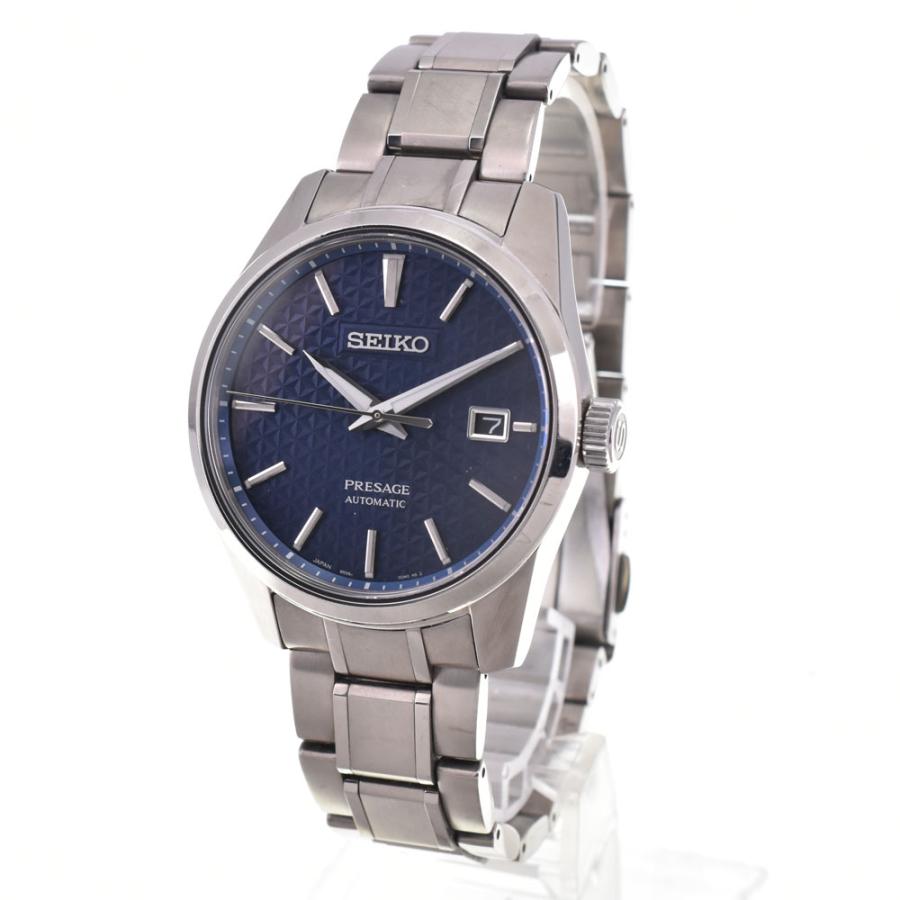 美品 セイコー プレサージュ SARX077 自動巻き SEIKO（セイコー） 値下 SEIKO SARX077 プレサージュ デイト 裏スケ