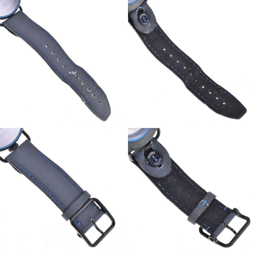 値下 ベルト訳あり ボーム＆メルシェ Baume & Mercier M0A10587 ボーム オーシャン 限定モデル メンズ 箱・保証書付き B#144114の画像