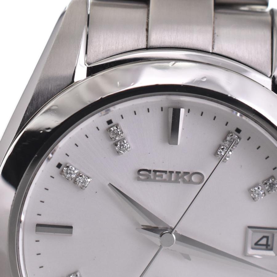 グランドセイコー Grand Seiko 腕時計 ヘリテージコレクション STGF273/4J52-0AB0 GMT 10TH記念 16ポイント ダイヤインデックス ホワイト文字盤 デイト SS クオーツアナログ 【箱・保付き】 【中古】 Grand Seiko - グランドセイコー Grand Seiko 腕時計 ヘリテージ