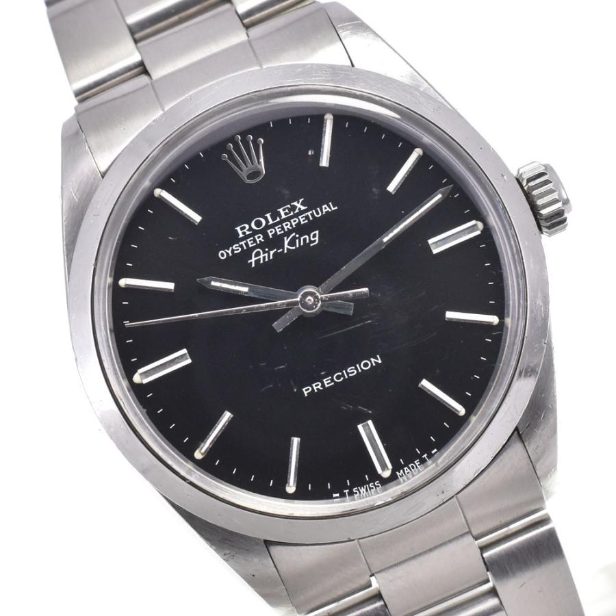 ★ROLEX Air-King 5500 ヴィンテージ オイスターパーペチュアル Rolex Oyster Perpetual Air King 5500 (30*****) Champagne Dial