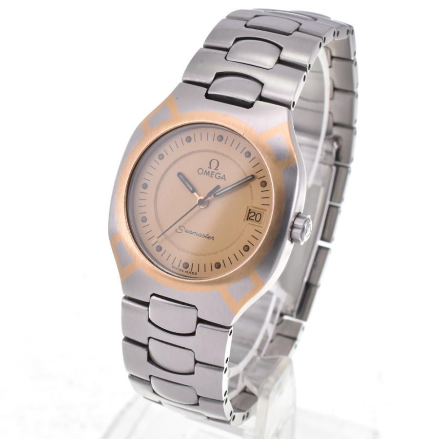 OMEGA（オメガ） シーマスター ポラリス SS/K18YG クォーツ メンズ