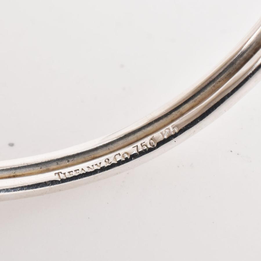TIFFANY&Co.（ティファニー） ダブルフック＆アイ バングル シルバー