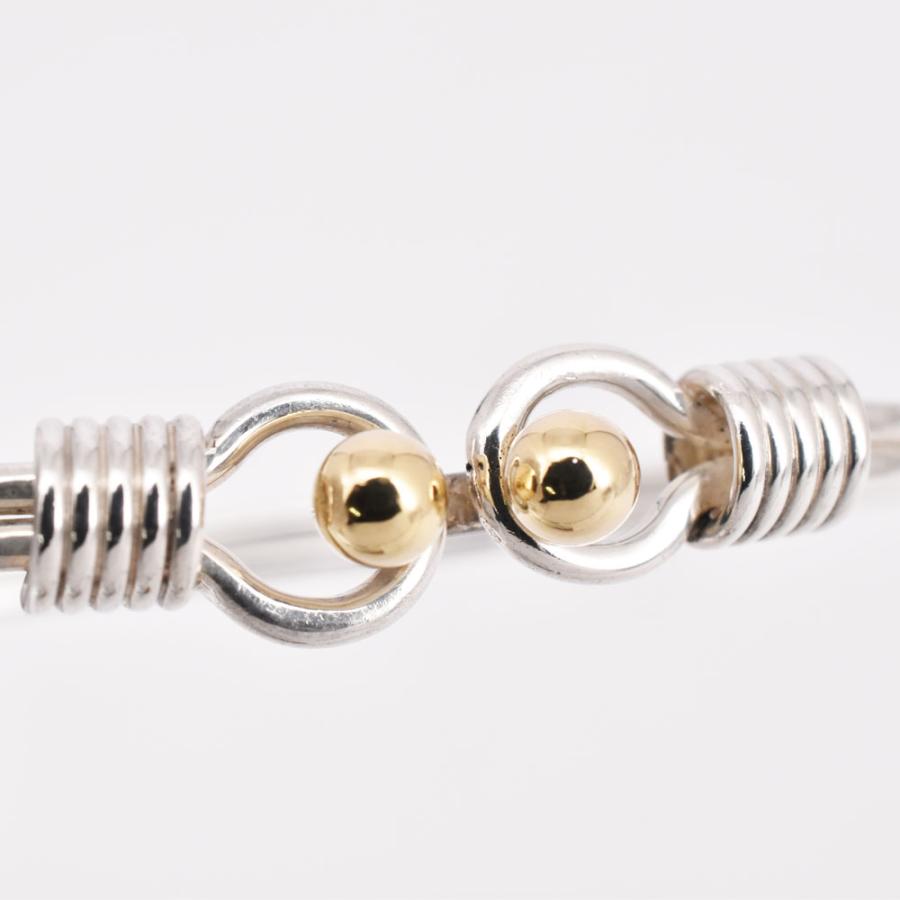 TIFFANY&Co.（ティファニー） ダブルフック＆アイ バングル シルバー