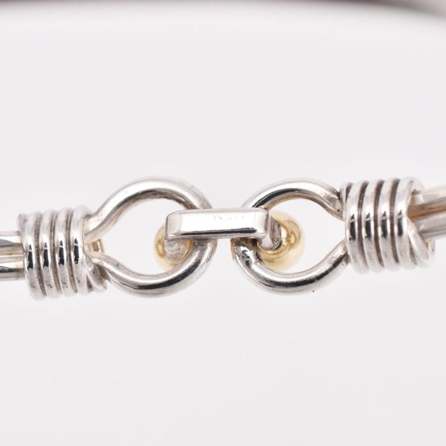 TIFFANY&Co.（ティファニー） ダブルフック＆アイ バングル シルバー