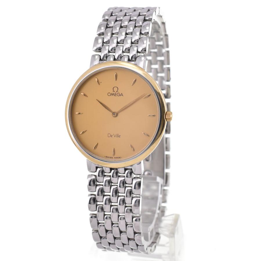 OMEGA（オメガ） デビル SS/GP クォーツ メンズ J#144878 : aonohappa